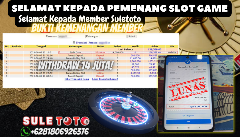 Bukti JP Slot Pragmatic Play Suletoto - Thor Megaways