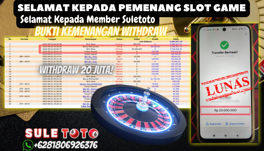 Bukti JP Slot Pragmatic Play Suletoto - Starlight Princess